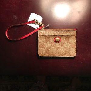 Coach ID and card wallet